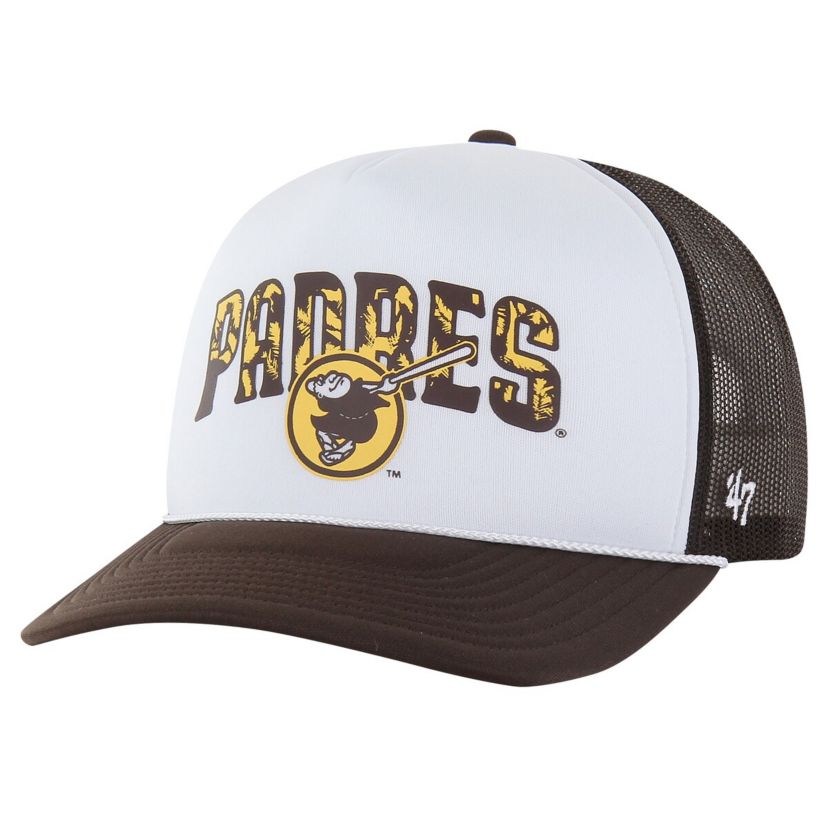 MLB San Diego Padres Retro Region Foam Trucker Adjustable Hat