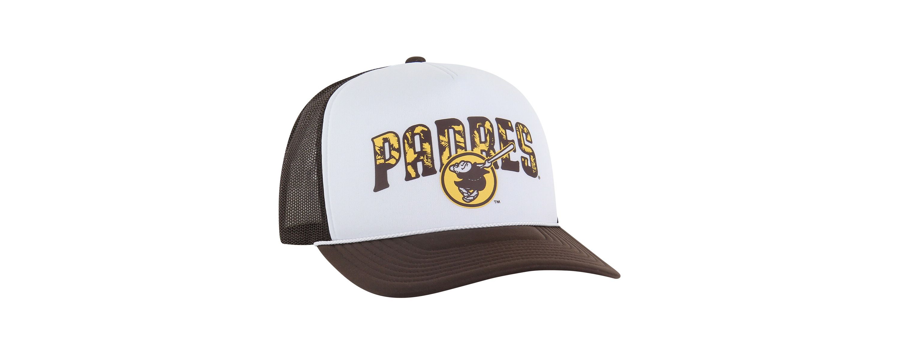MLB San Diego Padres Retro Region Foam Trucker Adjustable Hat