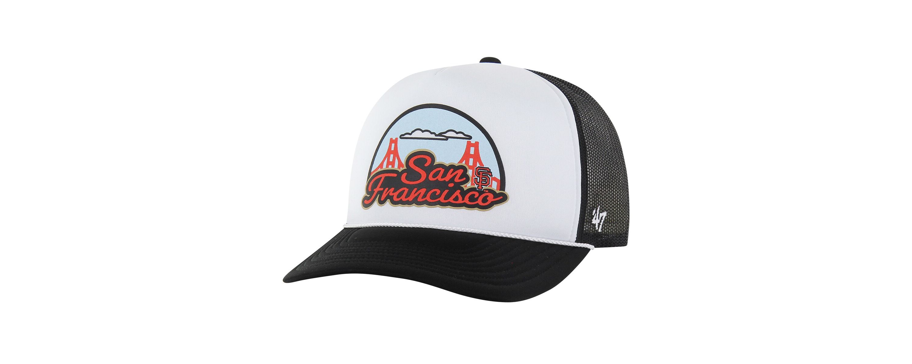 MLB San Francisco Giants Retro Region Foam Trucker Adjustable Hat