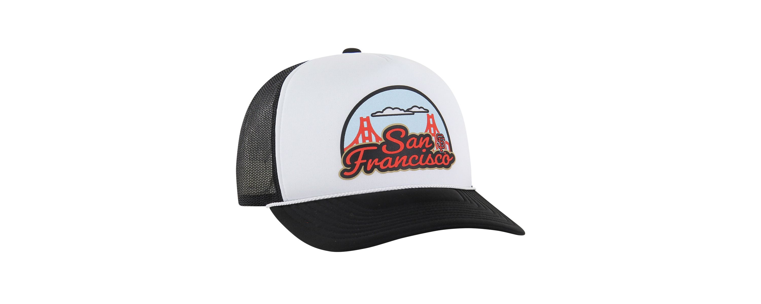 MLB San Francisco Giants Retro Region Foam Trucker Adjustable Hat