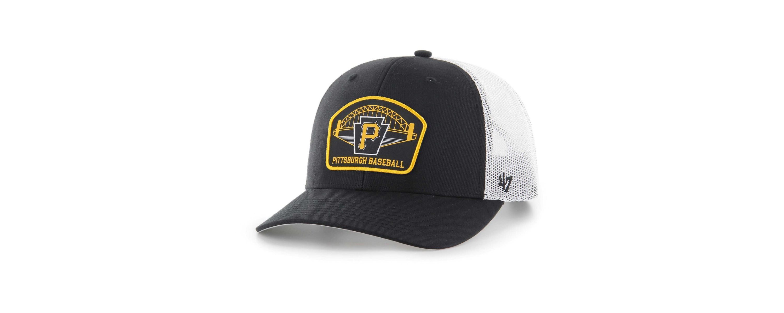MLB Pittsburgh Pirates Retro Region Patch Trucker Adjustable Hat