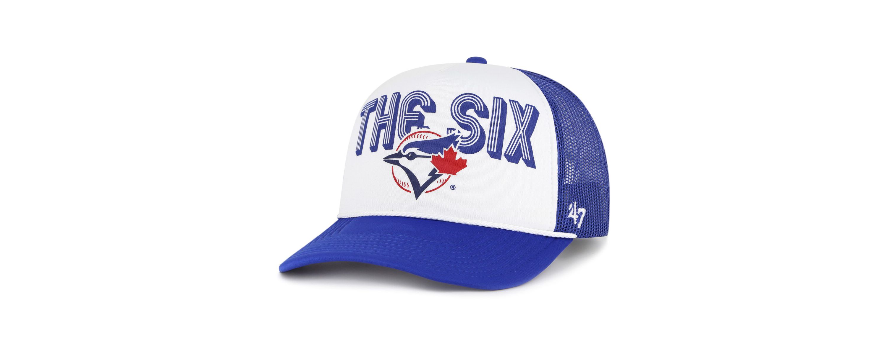 Toronto Blue Jays MLB Toronto Jays Retro Region Foam Trucker Adjustable Hat