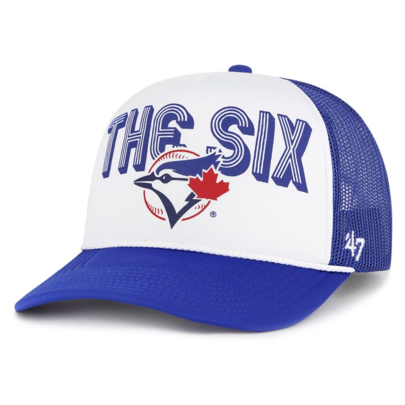 Toronto Blue Jays MLB Toronto Jays Retro Region Foam Trucker Adjustable Hat