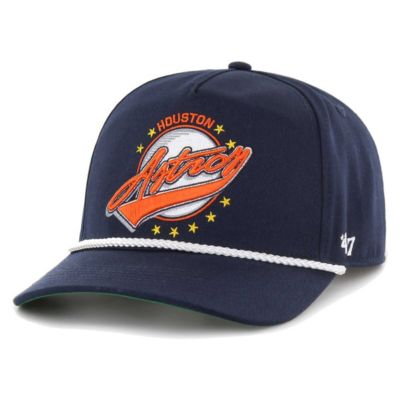 '47 Men's MLB Houston Astros Wax Pack Collection Premier Hitch Adjustable Hat, Navy Blue