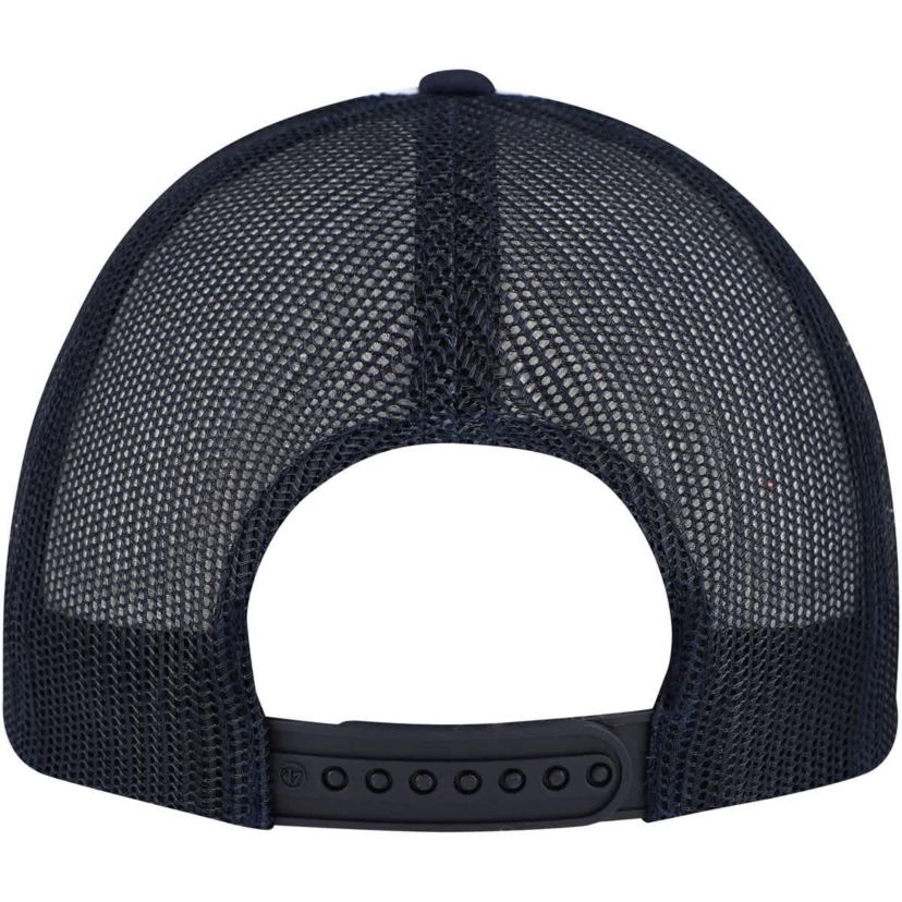 MLB White/Navy Minnesota Twins Cooperstown Collection Wax Pack Express Trucker Adjustable Hat