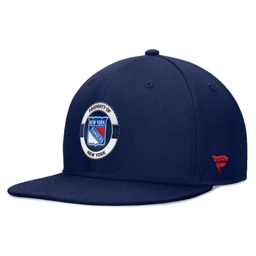 NHL Fanatics New York Rangers Authentic Pro Training Camp Snapback Hat