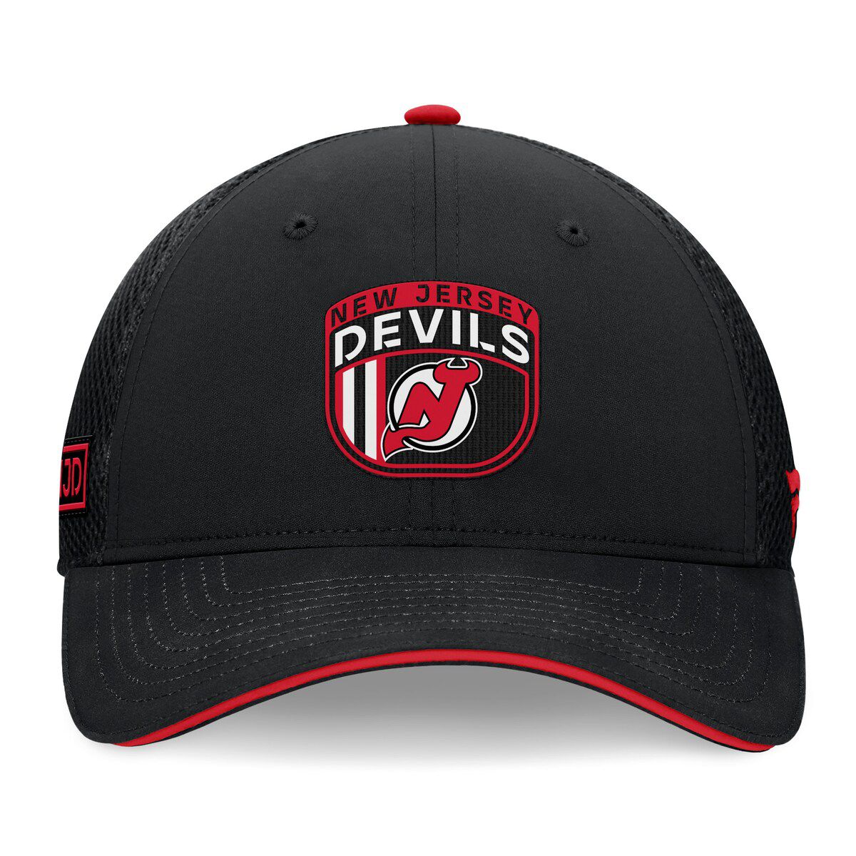 NHL Fanatics New Jersey Devils 2024 NHL Draft On Stage Trucker Adjustable Hat