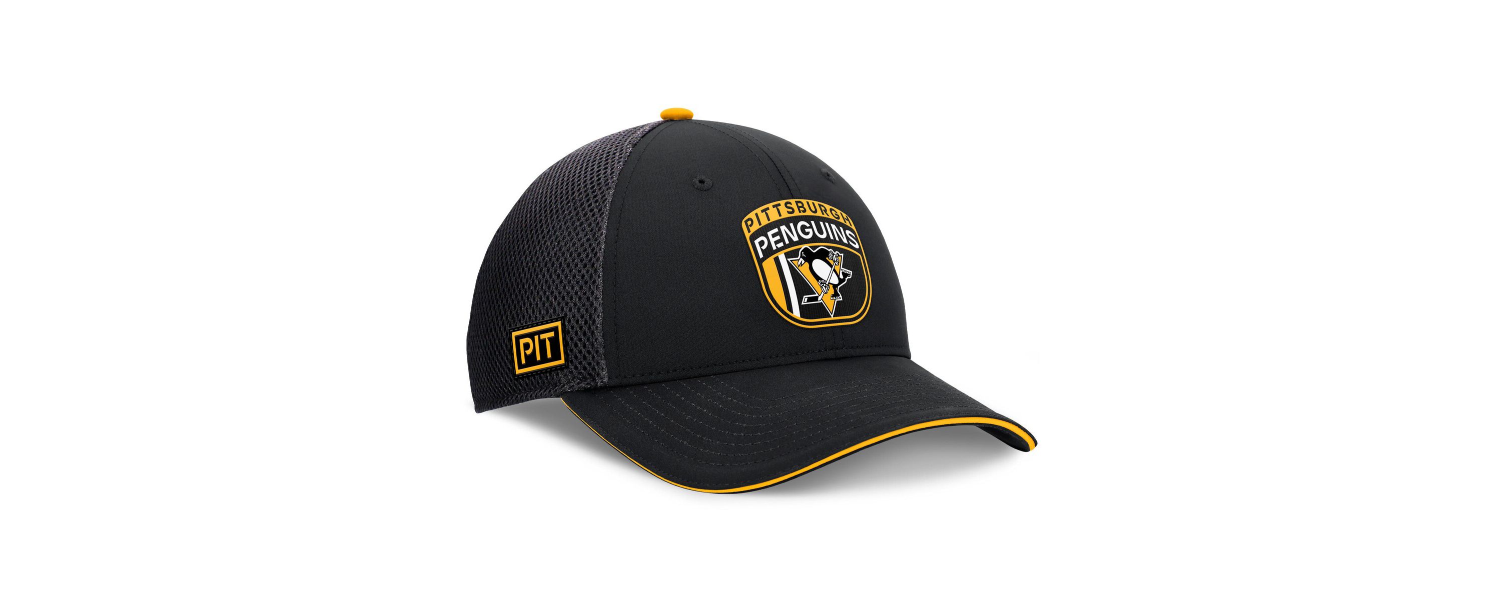NHL Fanatics Pittsburgh Penguins 2024 NHL Draft On Stage Trucker Adjustable Hat