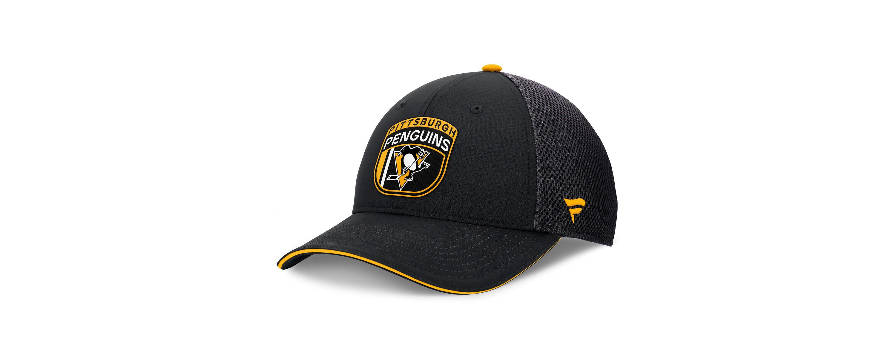 NHL Fanatics Pittsburgh Penguins 2024 NHL Draft On Stage Trucker Adjustable Hat