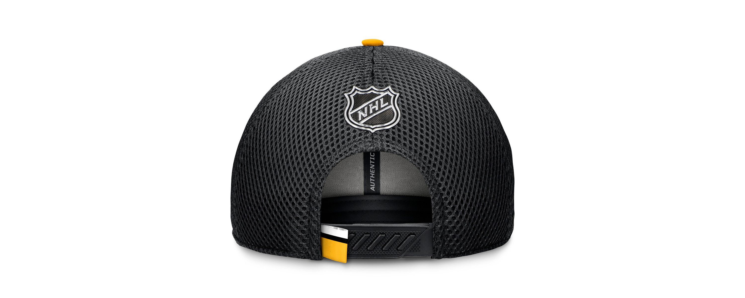 NHL Fanatics Pittsburgh Penguins 2024 NHL Draft On Stage Trucker Adjustable Hat