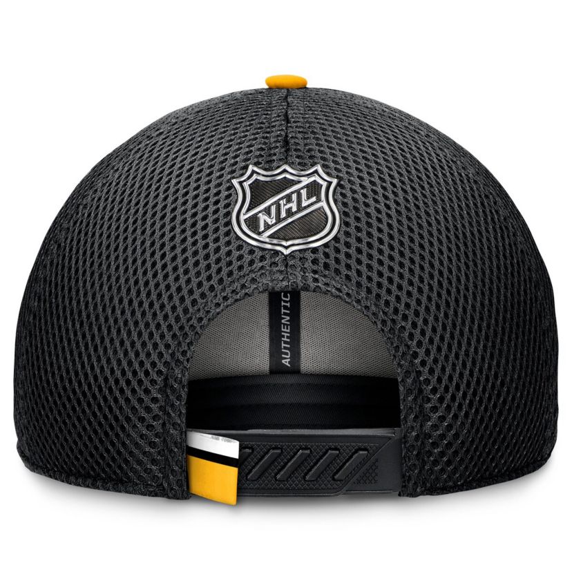 NHL Fanatics Pittsburgh Penguins 2024 NHL Draft On Stage Trucker Adjustable Hat