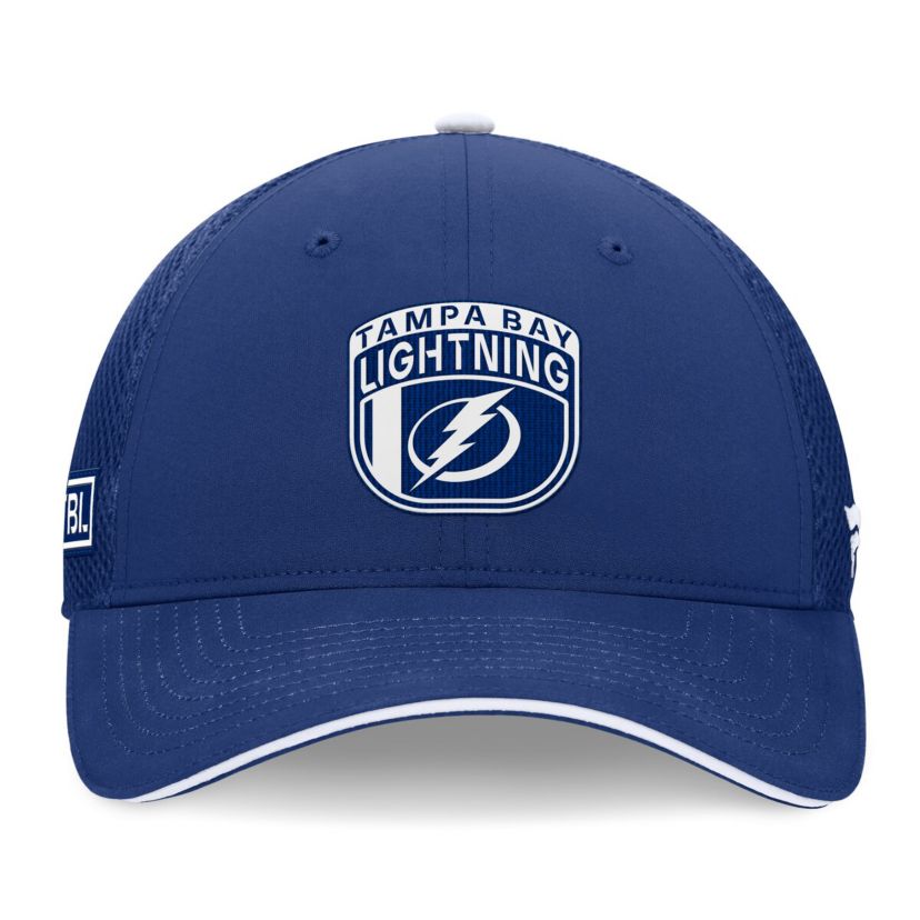 NHL Fanatics Tampa Bay Lightning 2024 NHL Draft On Stage Trucker Adjustable Hat