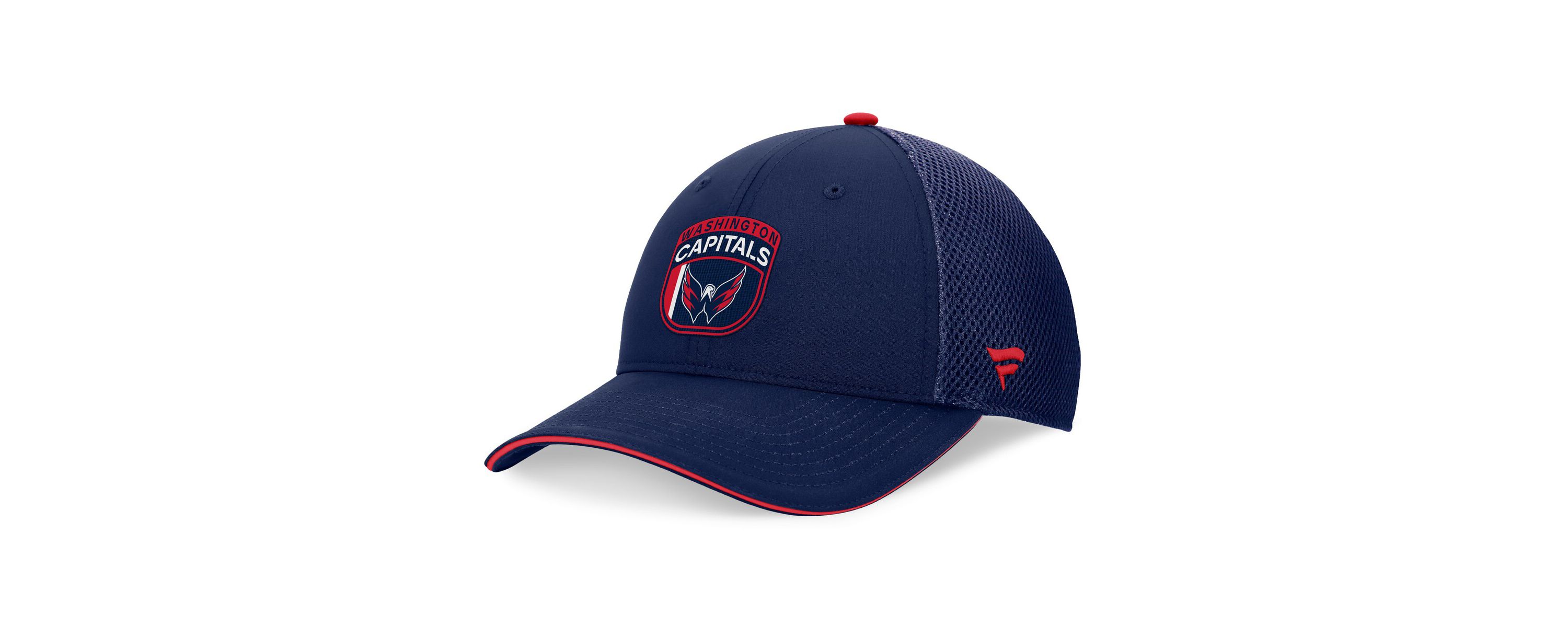 NHL Fanatics Washington Capitals 2024 NHL Draft On Stage Trucker Adjustable Hat
