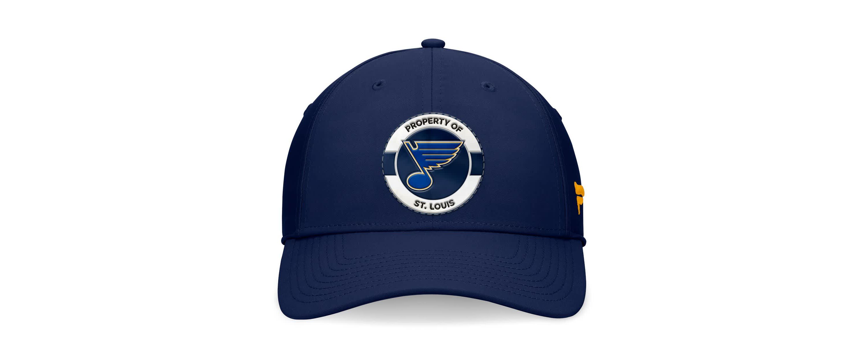 NHL Fanatics St. Louis Blues Authentic Pro Training Camp Flex Hat