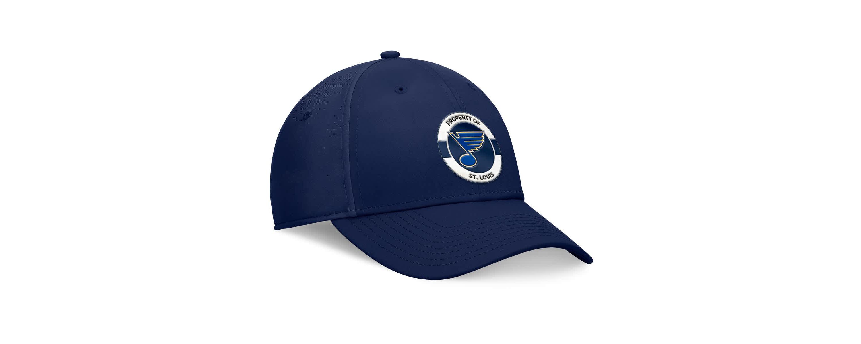NHL Fanatics St. Louis Blues Authentic Pro Training Camp Flex Hat