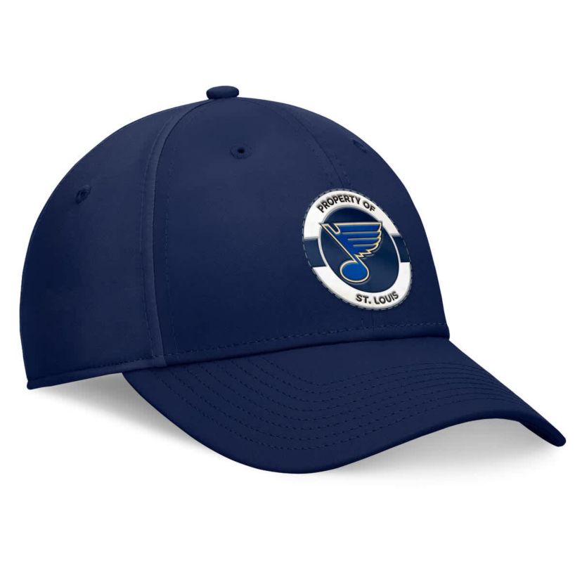 NHL Fanatics St. Louis Blues Authentic Pro Training Camp Flex Hat