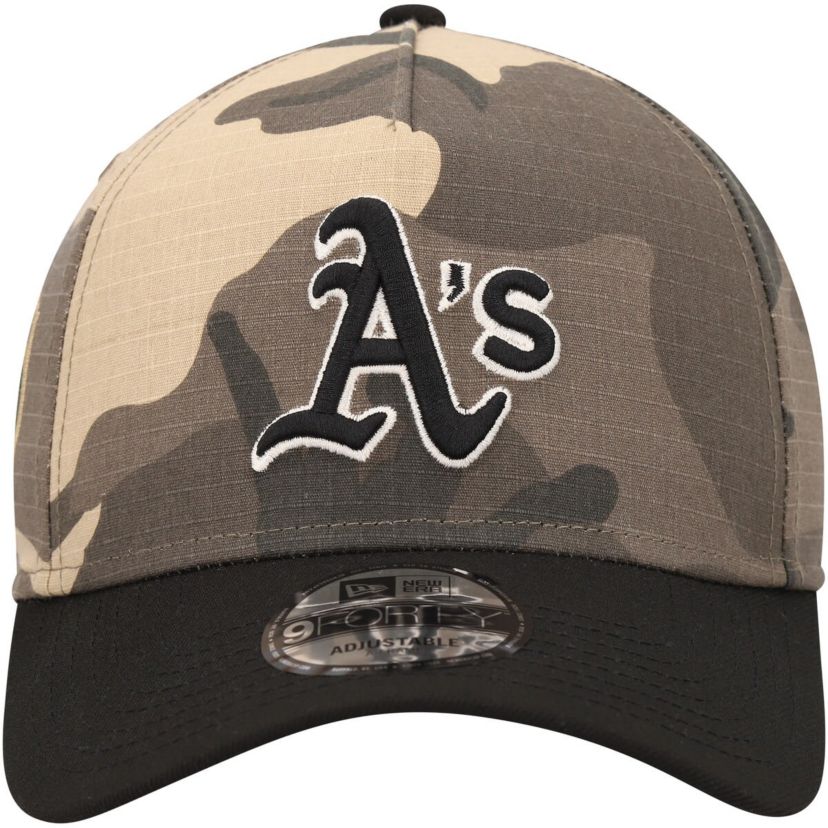 Cooperstown Teams Oakland Athletics Crown A-Frame 9FORTY Adjustable Hat