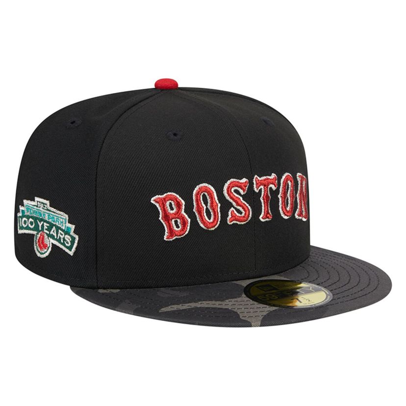 Boston Red Sox MLB Boston Sox Metallic 59FIFTY Fitted Hat