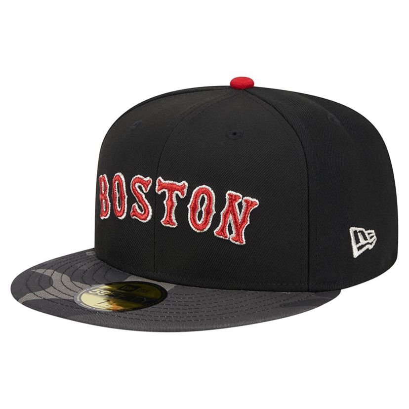 Boston Red Sox MLB Boston Sox Metallic 59FIFTY Fitted Hat