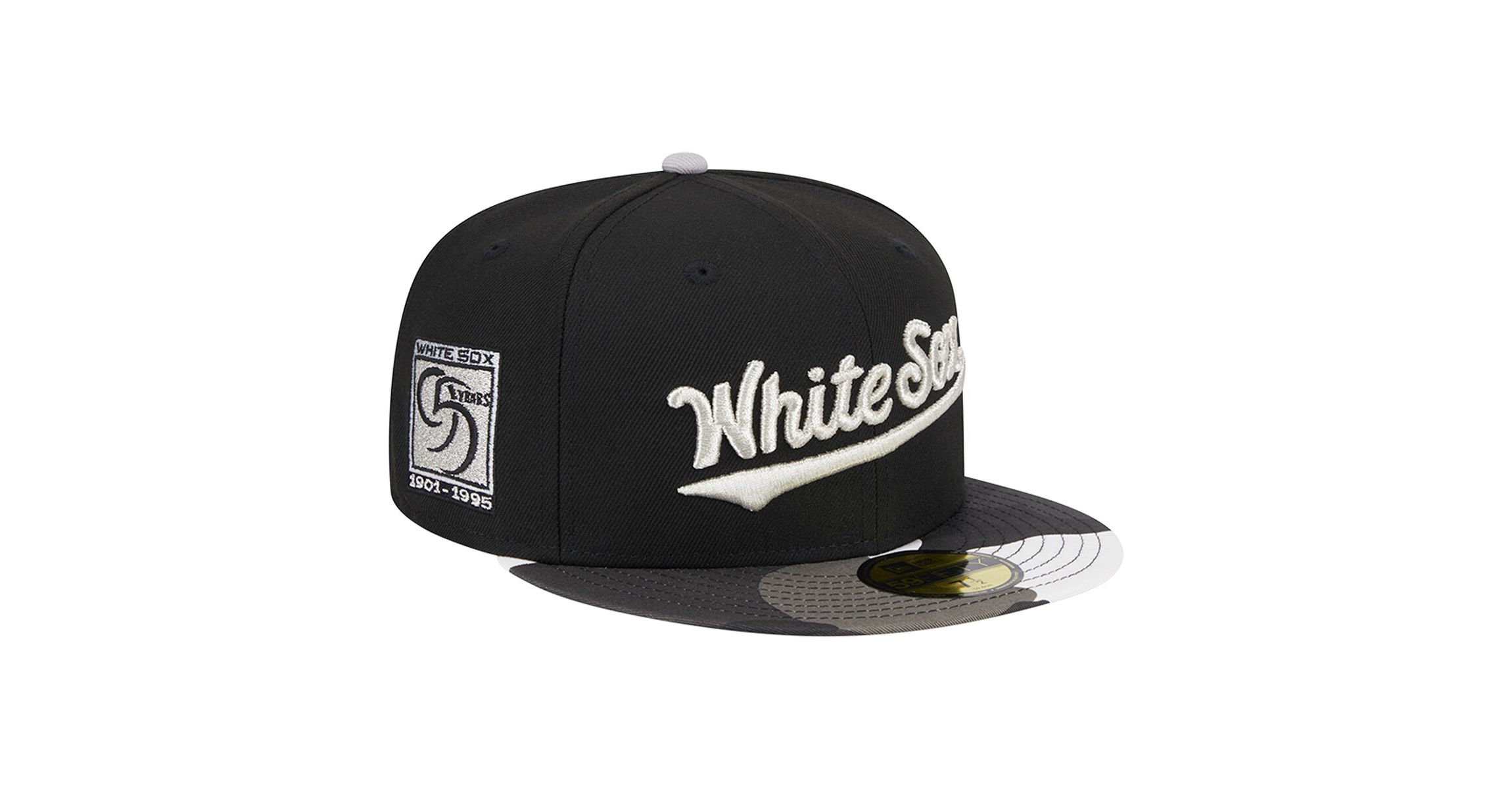 Chicago White Sox MLB Chicago Sox Metallic 59FIFTY Fitted Hat