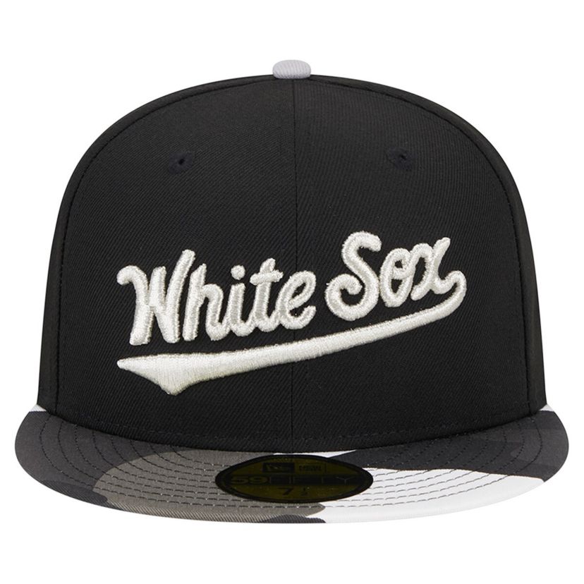 Chicago White Sox MLB Chicago Sox Metallic 59FIFTY Fitted Hat