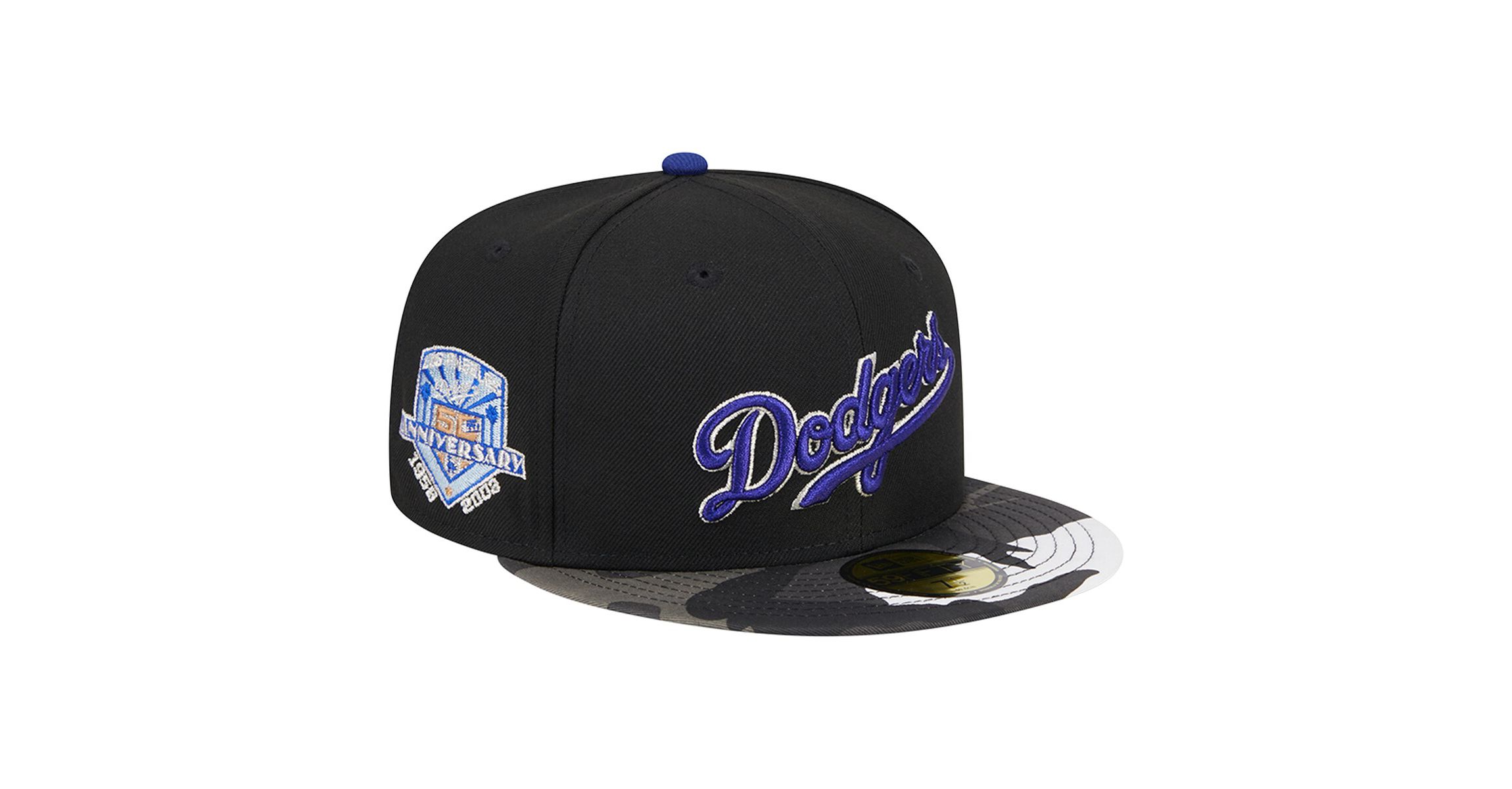 MLB Los Angeles Dodgers Metallic 59FIFTY Fitted Hat