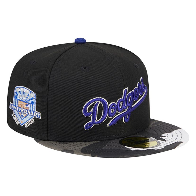 MLB Los Angeles Dodgers Metallic 59FIFTY Fitted Hat