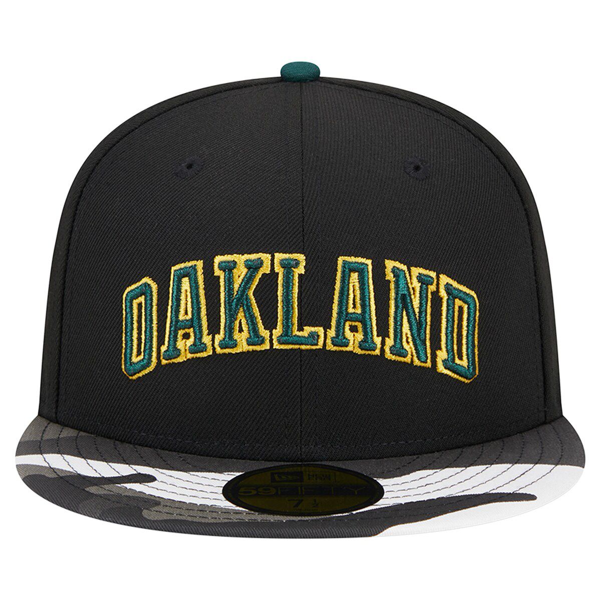 Cooperstown Teams Oakland Athletics Metallic 59FIFTY Fitted Hat