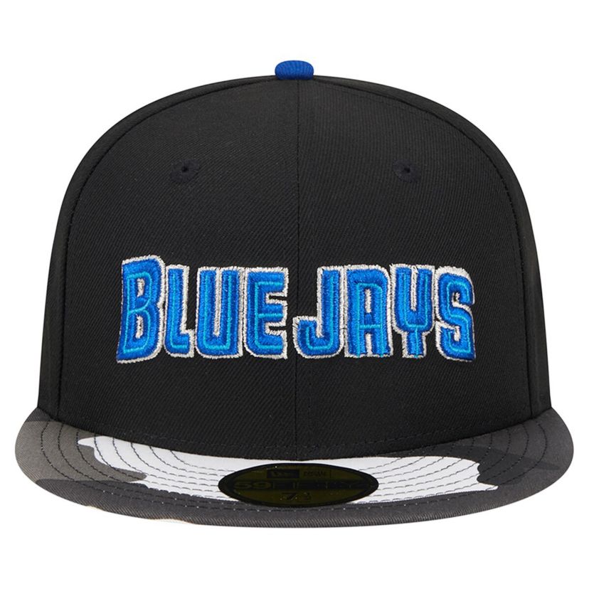 Toronto Blue Jays MLB Toronto Jays Metallic 59FIFTY Fitted Hat