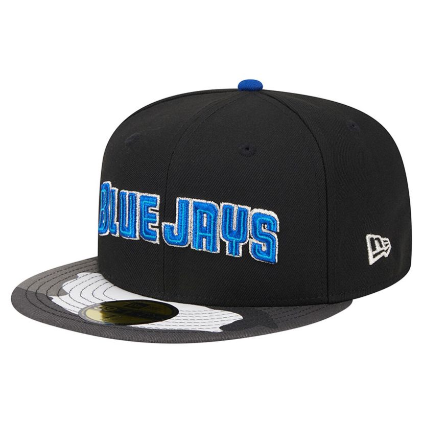 Toronto Blue Jays MLB Toronto Jays Metallic 59FIFTY Fitted Hat
