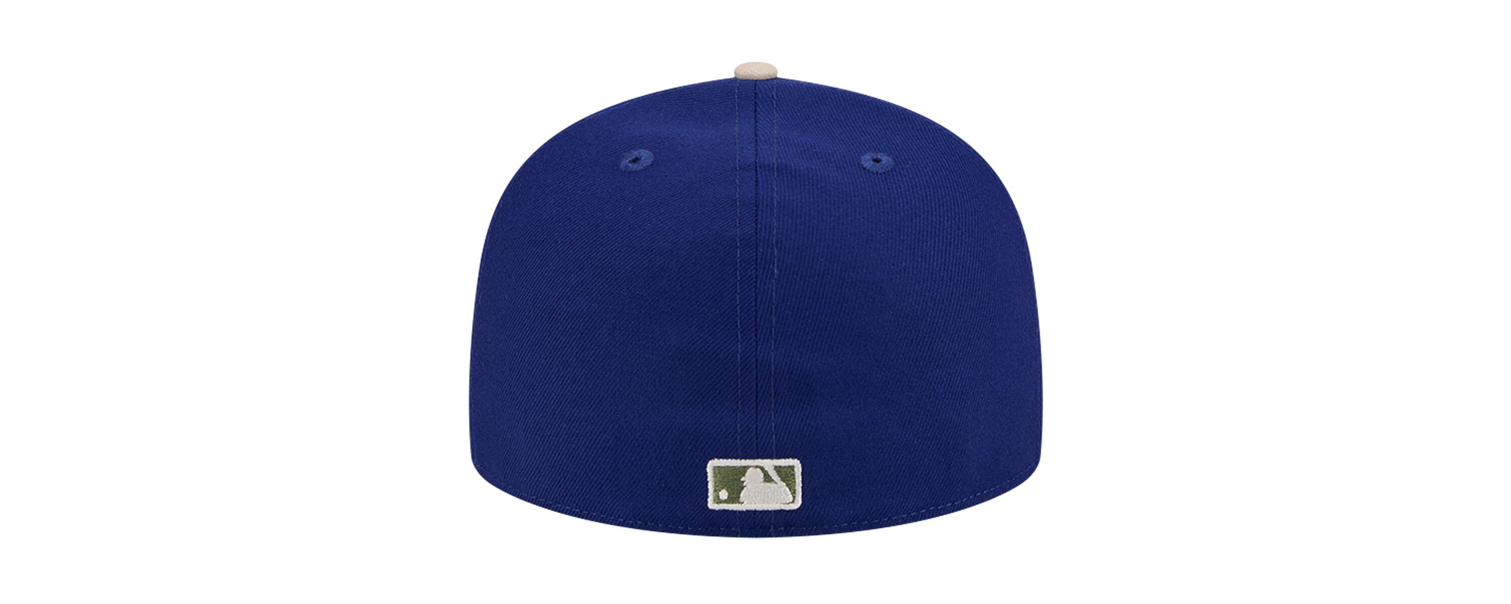MLB Los Angeles Dodgers Canvas A-Frame 59FIFTY Fitted Hat
