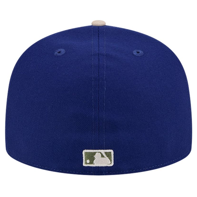 MLB Los Angeles Dodgers Canvas A-Frame 59FIFTY Fitted Hat