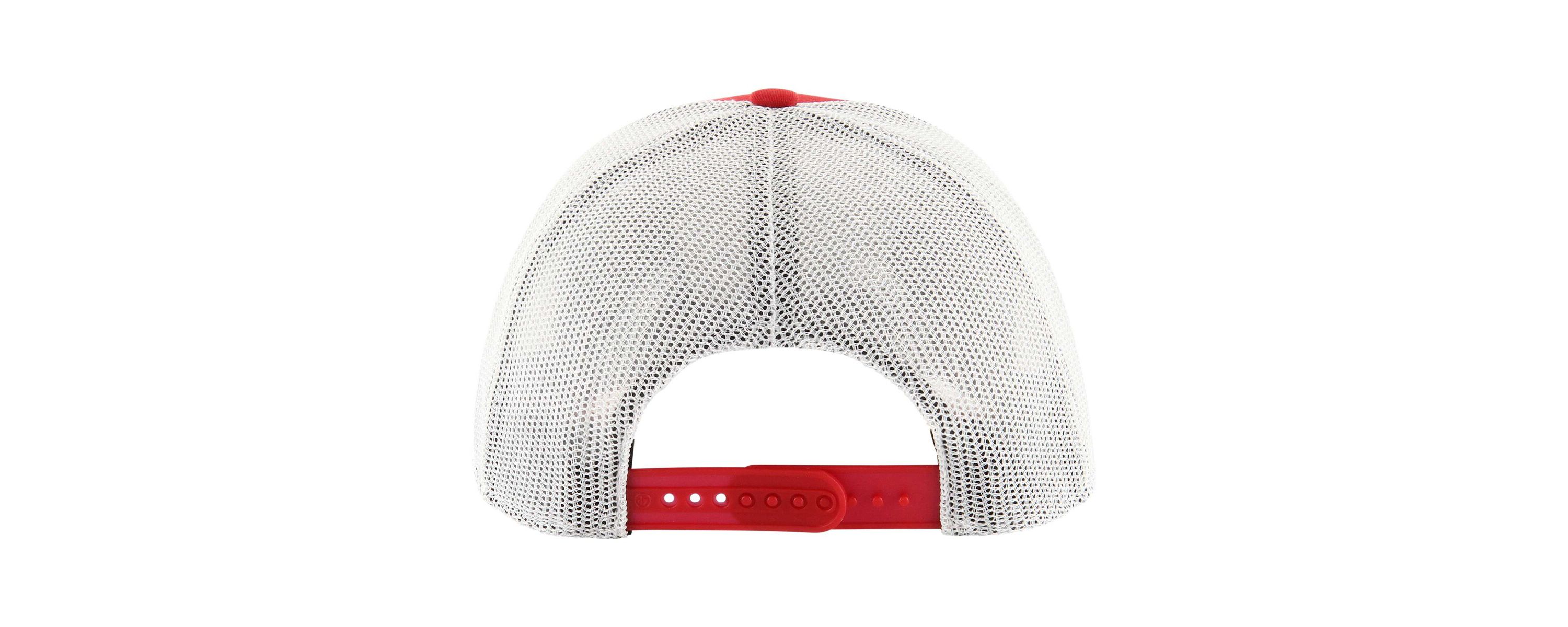 NBA Chicago Bulls Semi Patch Trucker Adjustable Hat