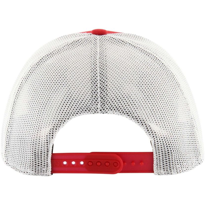 NBA Chicago Bulls Semi Patch Trucker Adjustable Hat