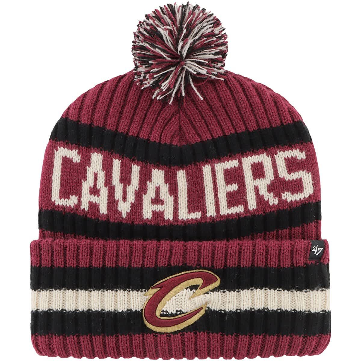 NBA Cleveland Cavaliers Bering Cuffed Knit Hat with Pom