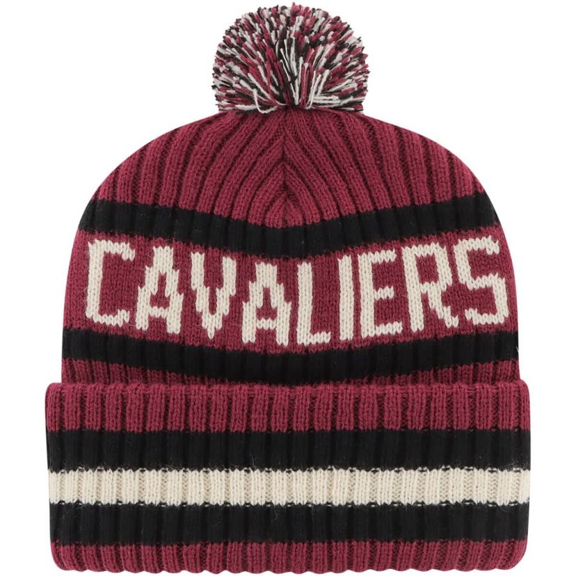 NBA Cleveland Cavaliers Bering Cuffed Knit Hat with Pom