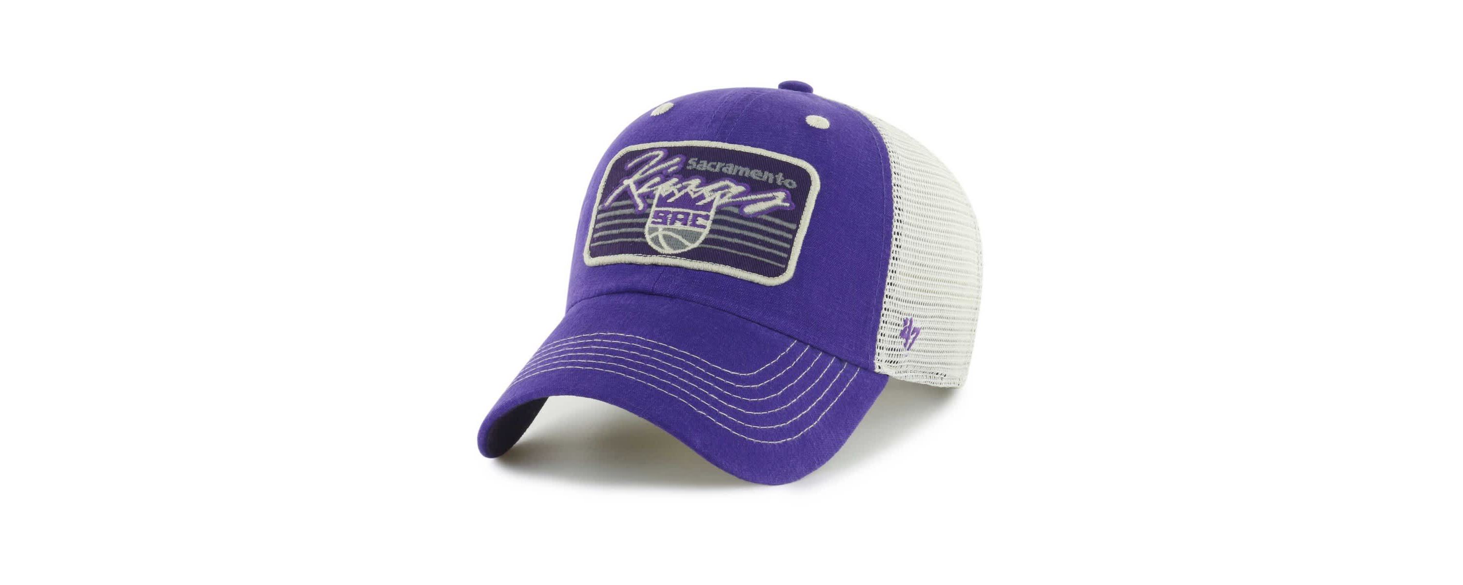 NBA Sacramento Kings Five Point Patch Clean Up Adjustable Hat