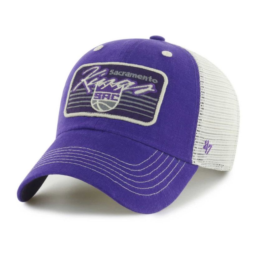 NBA Sacramento Kings Five Point Patch Clean Up Adjustable Hat