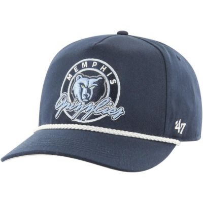 '47 Men's NBA Memphis Grizzlies Ring Tone Hitch Snapback, Navy Blue