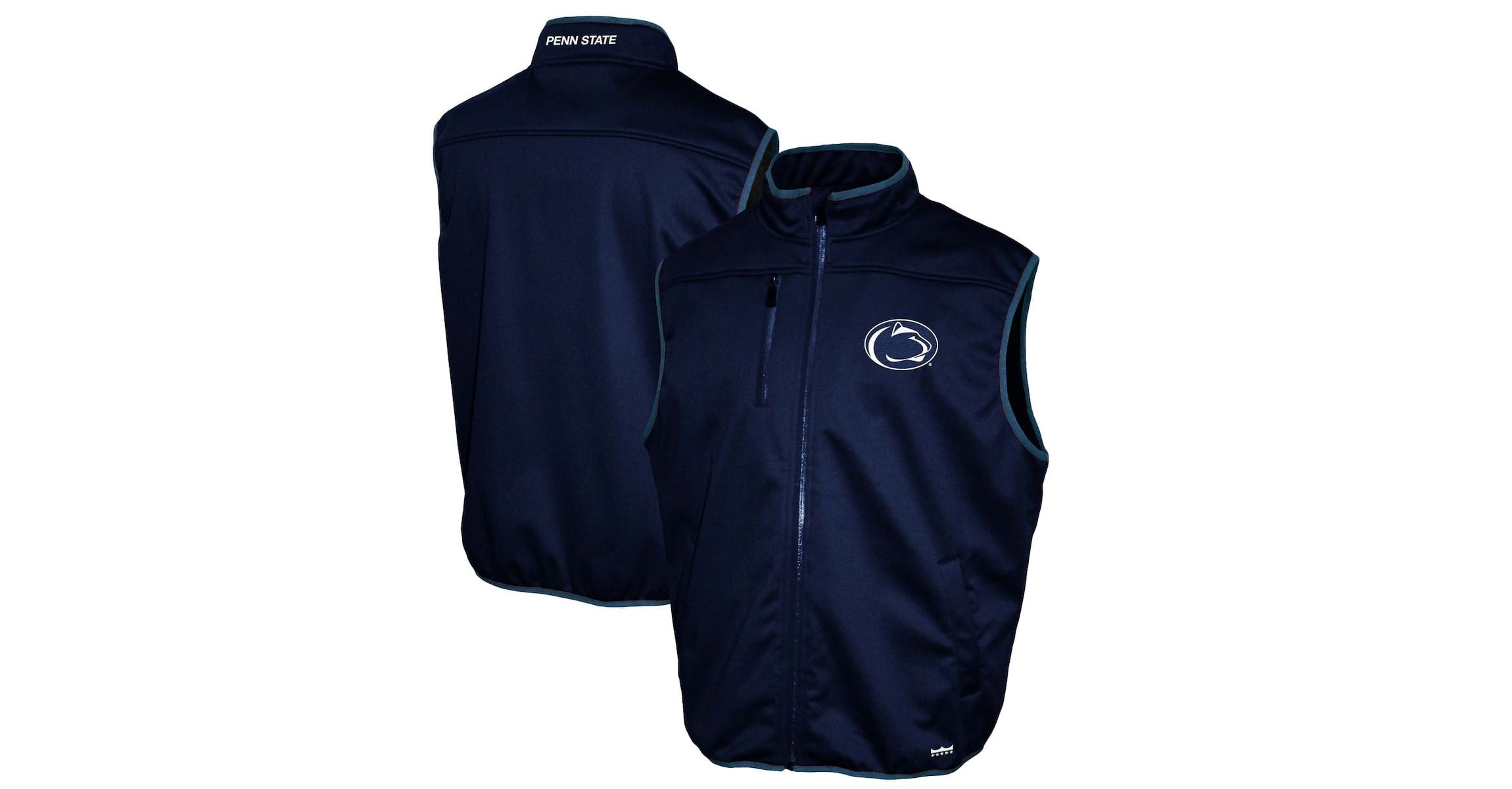 NCAA Franchise Club Penn State Nittany Lions Softshell Full-Zip Vest