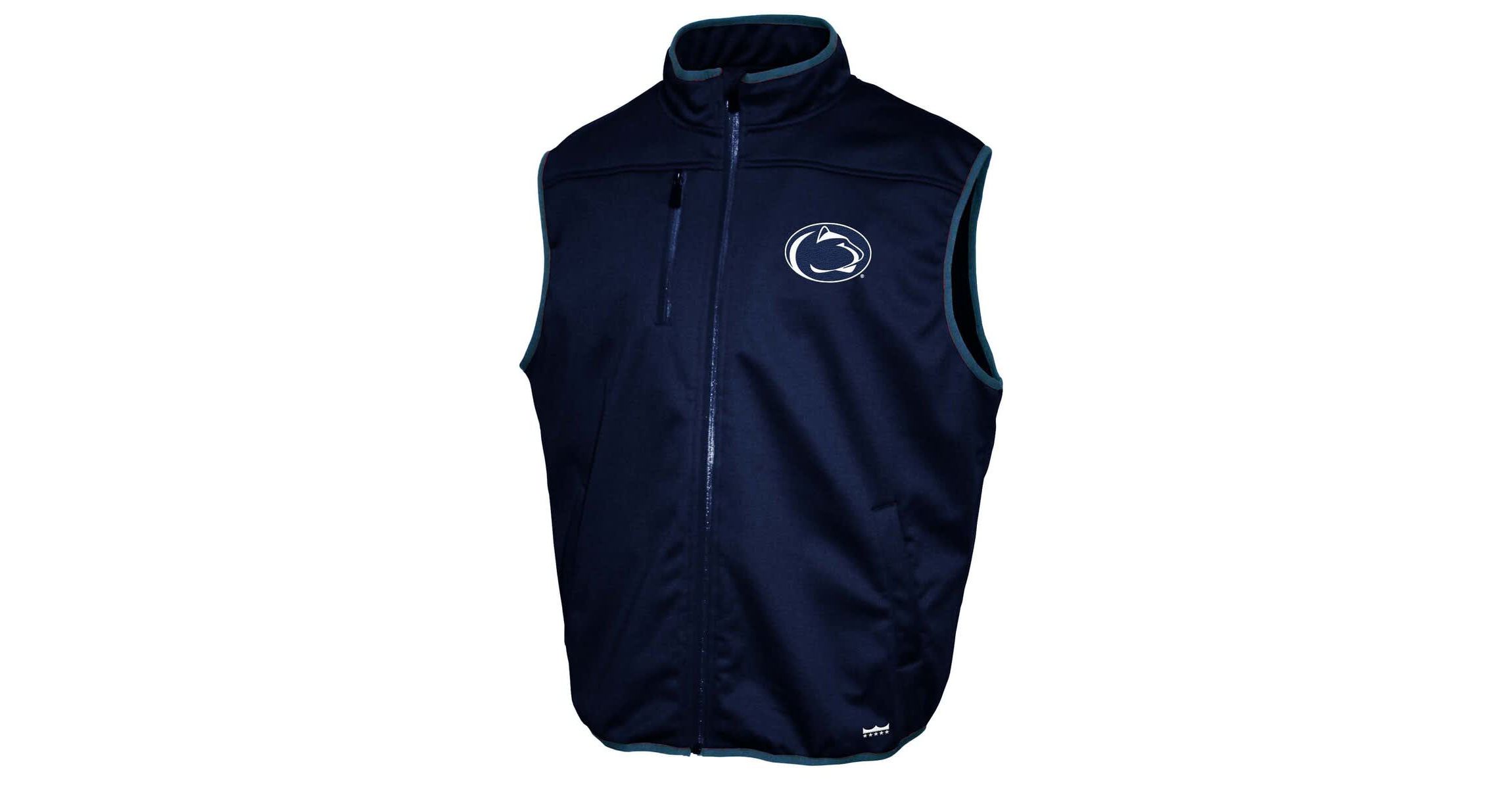 NCAA Franchise Club Penn State Nittany Lions Softshell Full-Zip Vest