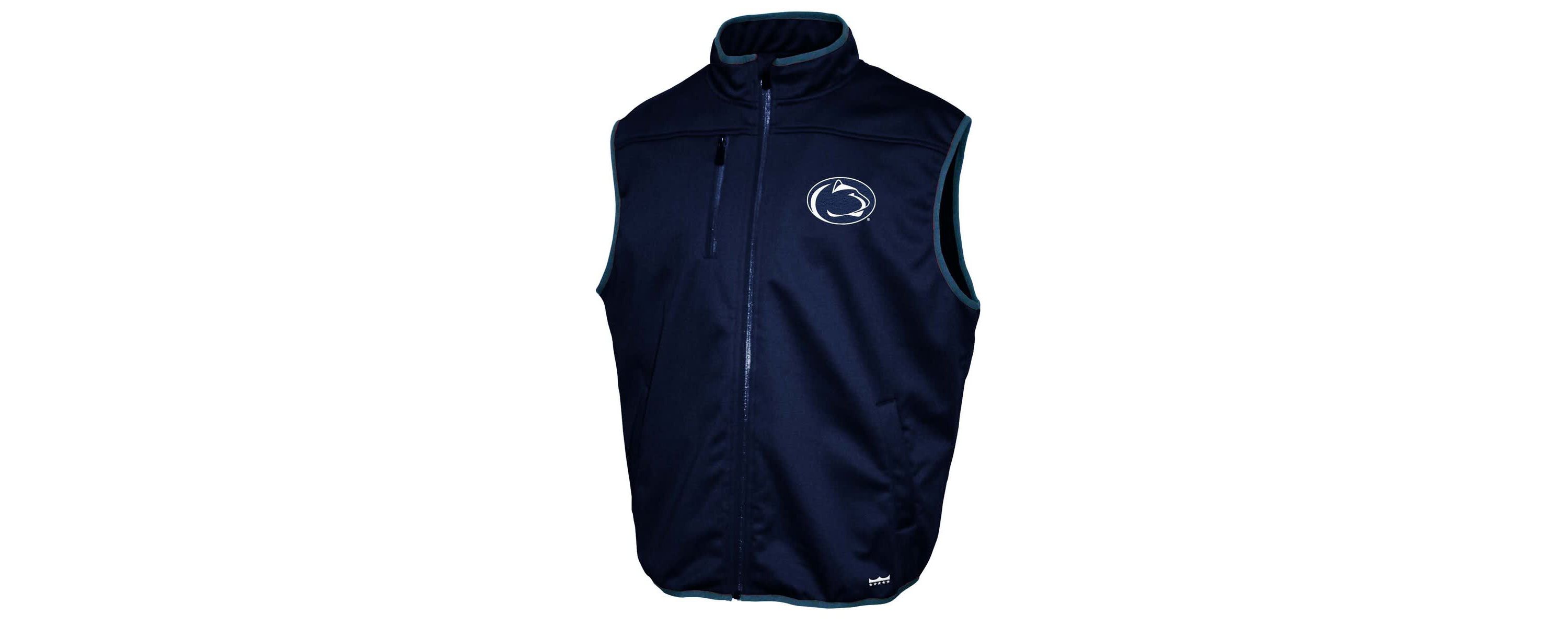 NCAA Franchise Club Penn State Nittany Lions Softshell Full-Zip Vest