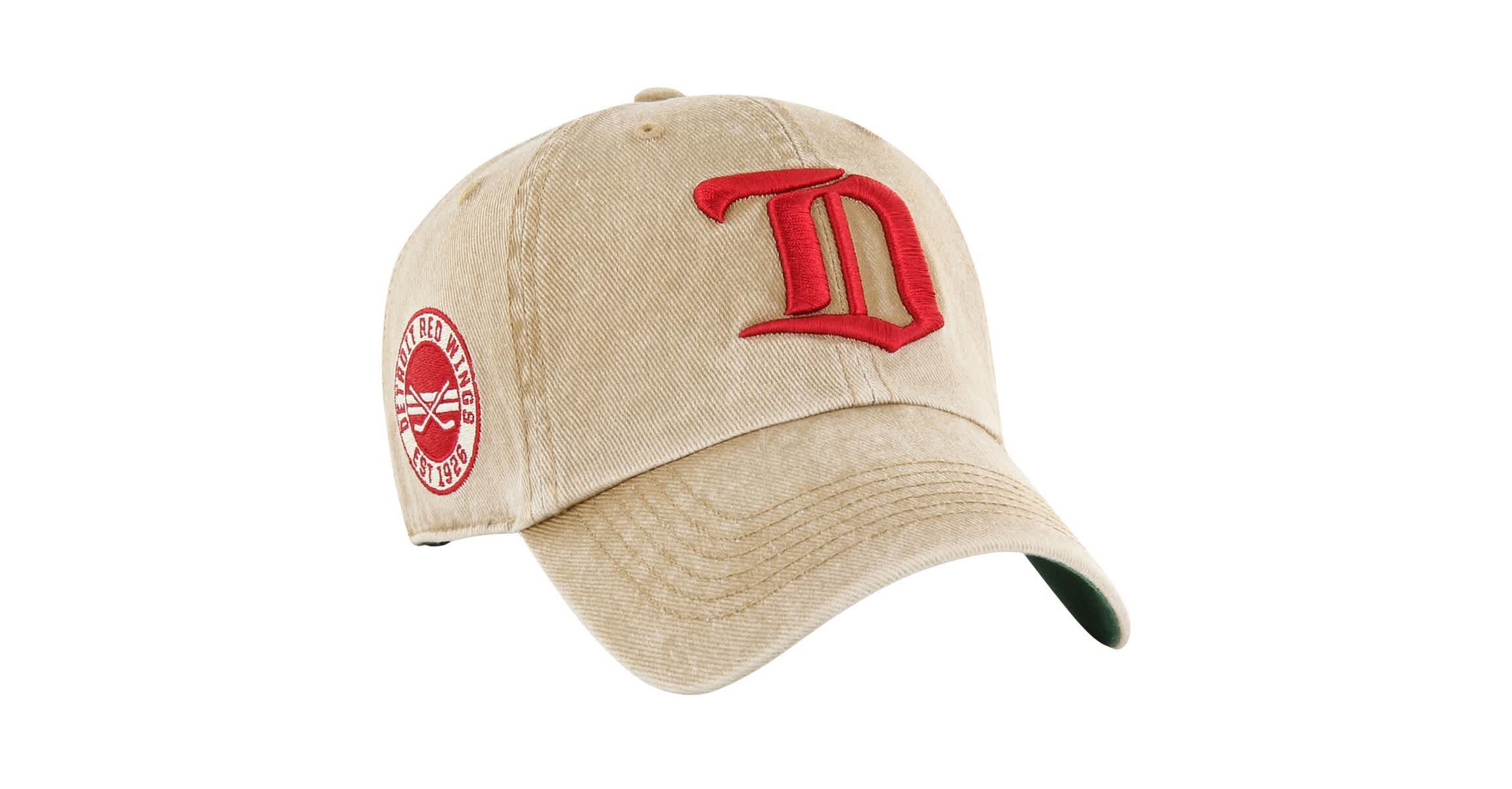 NHL Detroit Wings Earldor Clean Up Adjustable Hat
