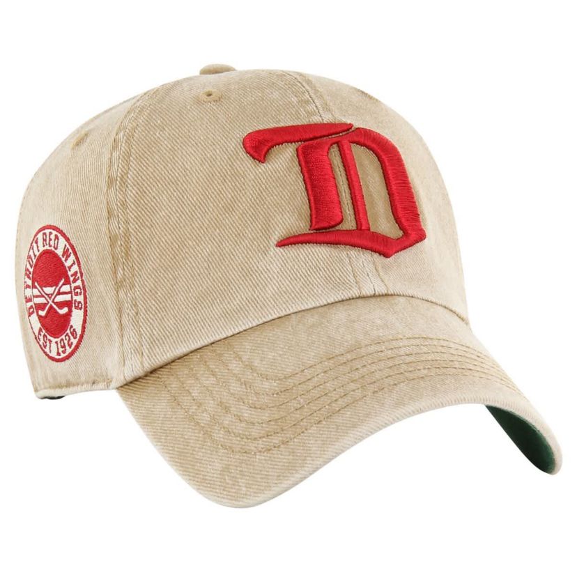 NHL Detroit Wings Earldor Clean Up Adjustable Hat