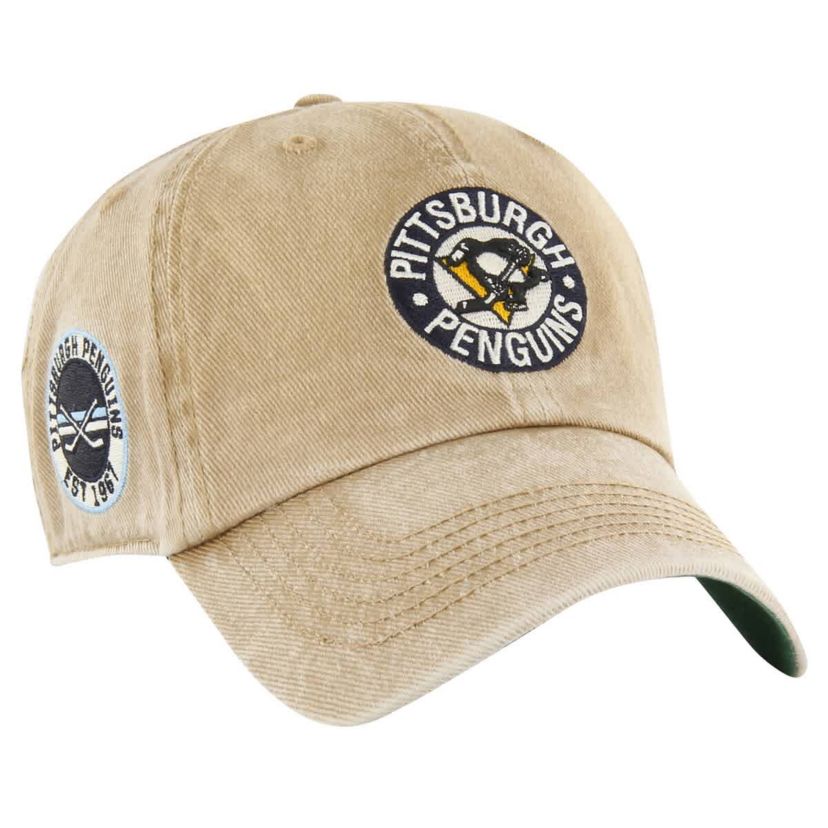 NHL Pittsburgh Penguins Earldor Clean Up Adjustable Hat