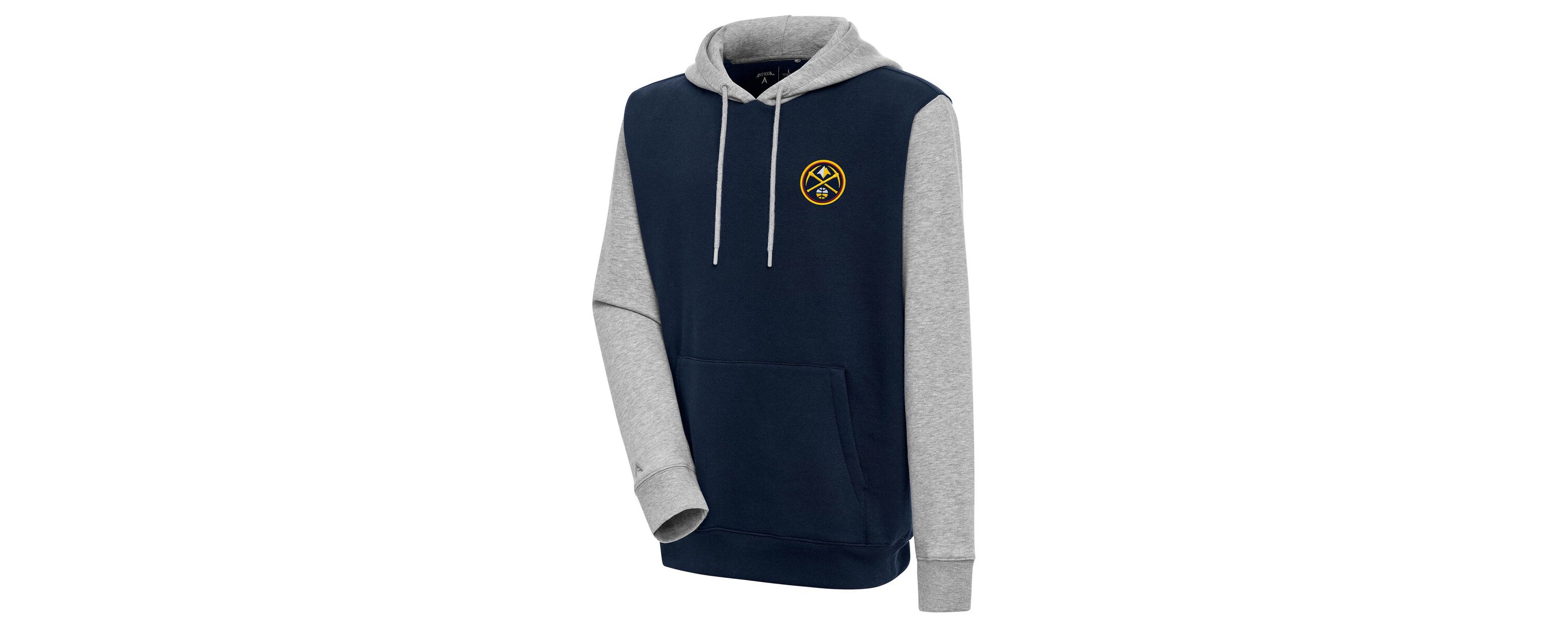 NBA Denver Nuggets Victory Colorblock Pullover Hoodie