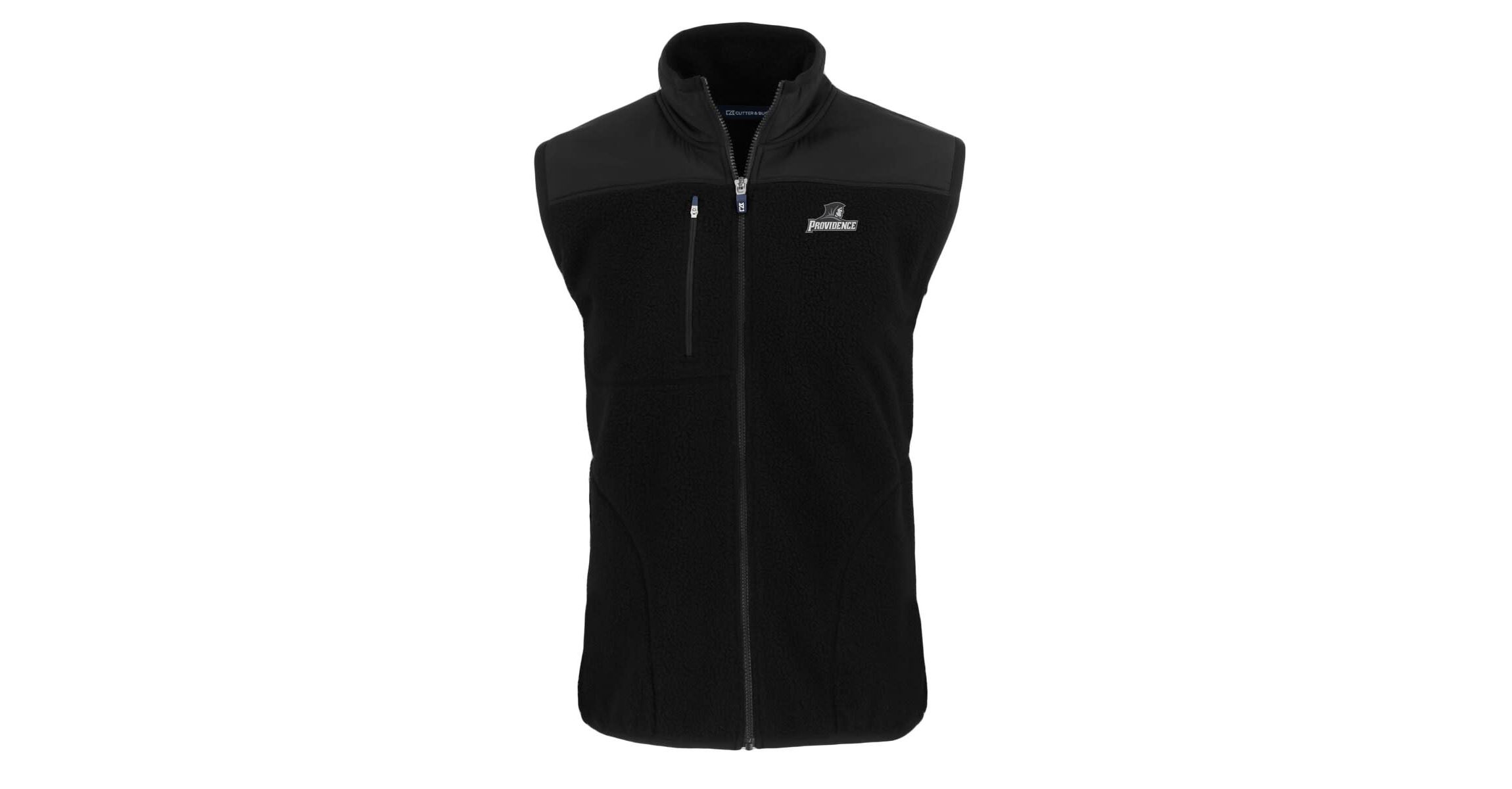 NCAA Providence Friars Big & Tall Cascade Eco Sherpa Fleece Full-Zip Vest