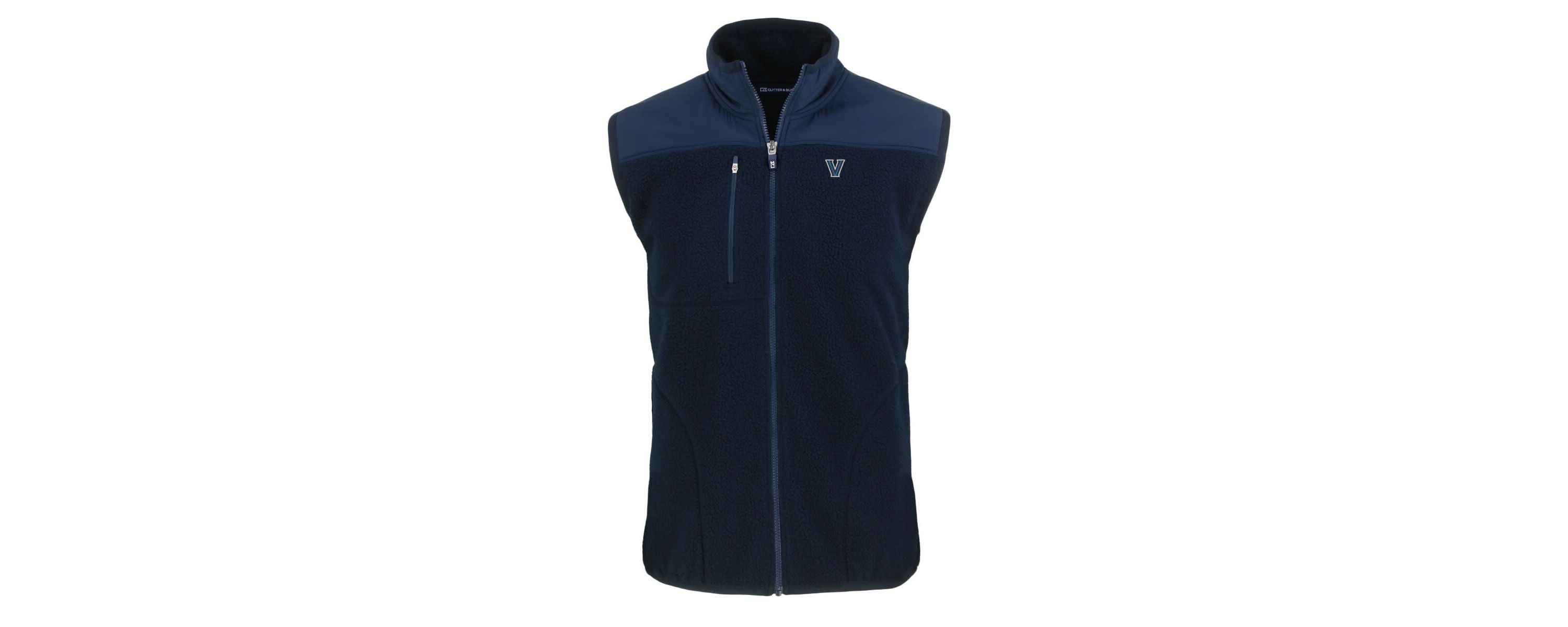 NCAA Villanova Wildcats Big & Tall Cascade Eco Sherpa Fleece Full-Zip Vest