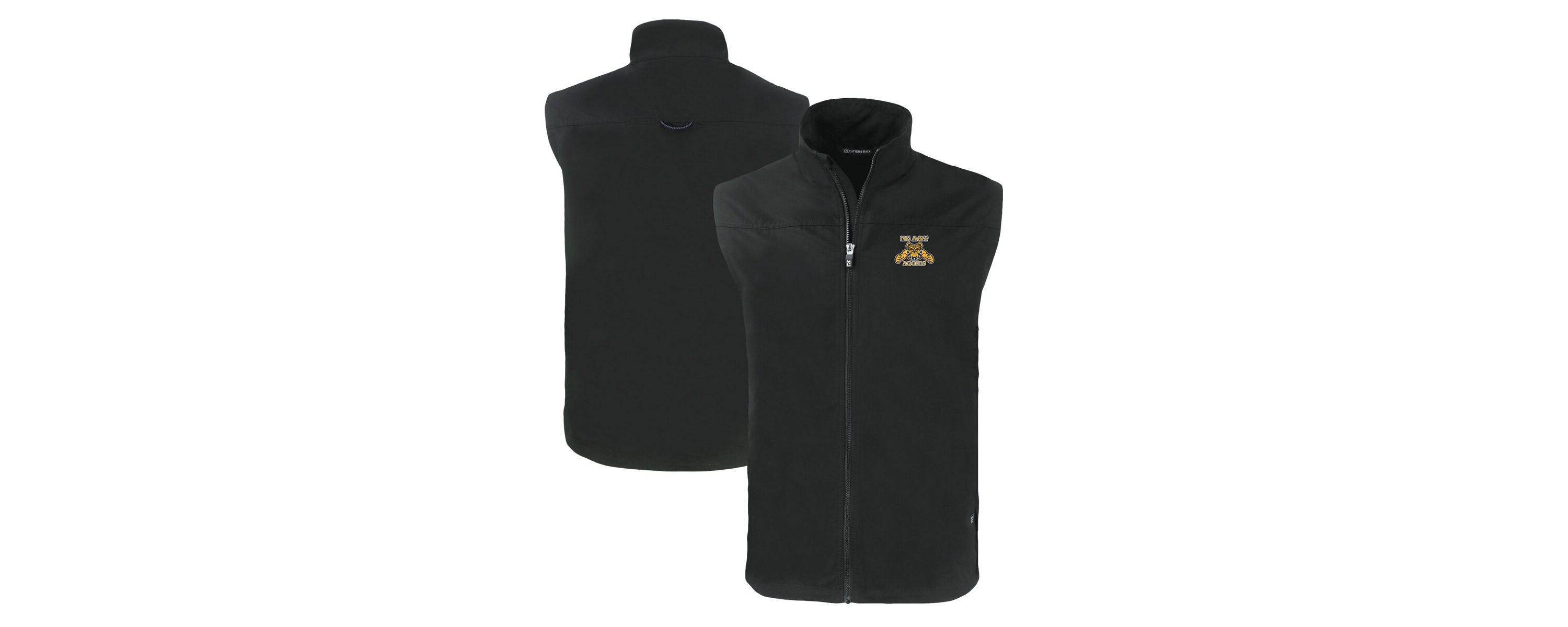 NC A&T Aggies NCAA North Carolina A&T Aggies Big & Tall Charter Eco Full-Zip Vest