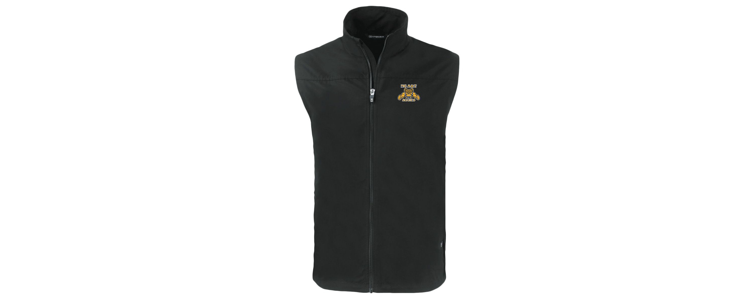 NC A&T Aggies NCAA North Carolina A&T Aggies Big & Tall Charter Eco Full-Zip Vest